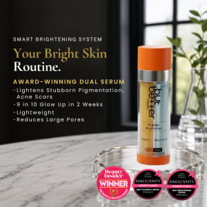 But Better Beauty | 2-in-1 Dual Vitamin C + Niacinamide Serum | Fade Dark Spots Acne Scars Pores