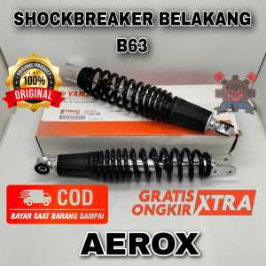 SHOCKBREAKER BELAKANG YAMAHA B63 BUAT MOTOR YAMAHA AEROX ASLI ORIGINAL YAMAHA YGP