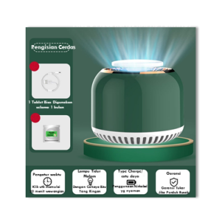 Alat Pewangi Pengharum Ruangan Diffuser Oil Aromatherapy Portabel Usb dan Plug in tanpa air