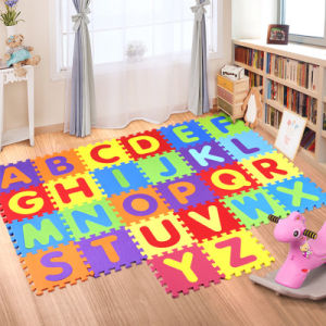 26pcs Foam Puzzle Play Mat Set: Alphabet Kid Play Mat & Baby Play Rug