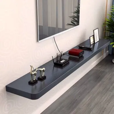 🔥Ready Stock🔥 80CM Solid Wood TV Cabinet / Wall Hanging TV Rack / Separator Plate / Kabinet TV / Rak tv / Almari Tv / TV Bench Modern