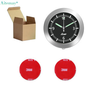 Aitemay Car Upgrade Automobile Quartz Clocks Luminous Watch Car Decoration Ornaments Vehicle Watches