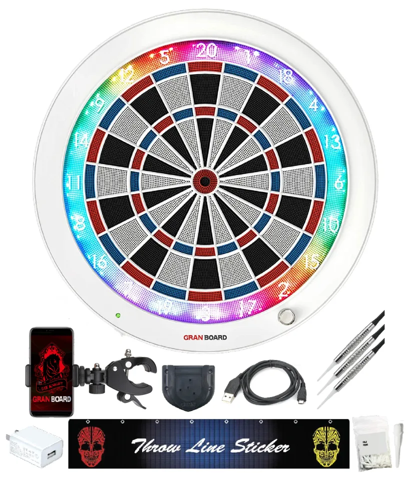 Electronic bluetooth deals dartboard