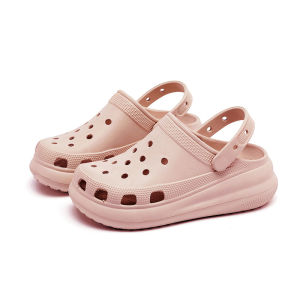 [Free Shipping] WomenS New Style Thick-Soled Height-Increasing Clogs 26 New Versatile Design