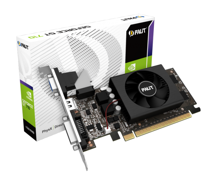 Palit GeForce GT 710 1024MB GDDR5 64 Bit VGA HDMI DVI GPU Video