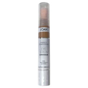 JOAH Perfect Complexion Under Eye Concealer and Serum Korean Makeup Hydrating Under Eye Serum Concealer Stick for Dark Circles and Puffiness Peptide Serum with Medium Coverage Tan-Deep with Neutral Undertones 6mL