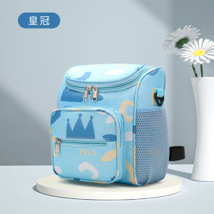 Baby Bag out Shoulder Bag Large Capacity Stroller Pannier Bag Baby Products Storage Bag Mother and Baby Diaper Bag Mummy Bag