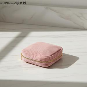 WP💓💛💖 Fashion Sanitary Napkins Case Mini Lipstick Cosmetic Storage Pouch Compact Makeup Organizer for Purse Convenient for Travel or Daily Use