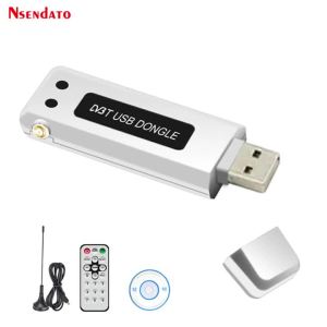 Digital USB 2.0 DVB-T Dongle Stick USB DVB T HDTV TV Tuner Recorder Receiver with Remote Control IR Antenna