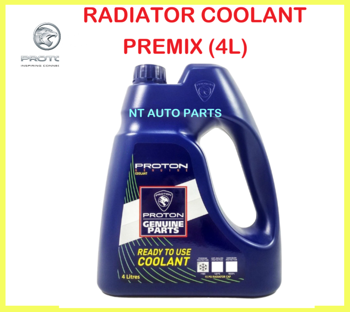 Original Proton Coolant Blue Premix Ready Use Genuine Original L Saga Vvt Persona Vvt Preve