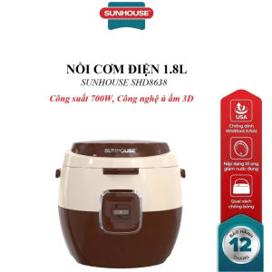Nồi cơm điện 1.8L Sunhouse SHD8638