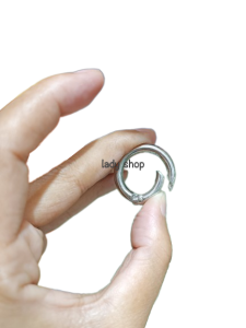 Lady Shop - Aksesoris Tas Ring Buka Tutup 2 Cm Dan 25cm Tebal (12Pcs)