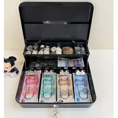 Stainless Steel Money Box Childrens Day Gift for Boys And Girls save And Retrieve Large Size Savings Canister