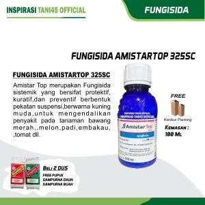 Fungisida AMISTAR TOP 325EC Kemasan 100 ml/Obat Pertanian Pengendali Penyakit Bercak Daun