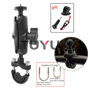 20240715 Motorcycle Bike Holder Handlebar Mirror Mount Bracket 1/4 Metal Stand For insta 360 X5 one X X4 X3 R SJCAM GoPro MAX Hero Camera Accessory