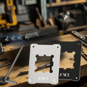 🔥🔥🔥fenglin Aluminum Universal AM5-AMD Desktop Chassis CPU Bending Correction Fixing Buckle Cover Apply To 7950X 7800X 7700X 7600X 7500F