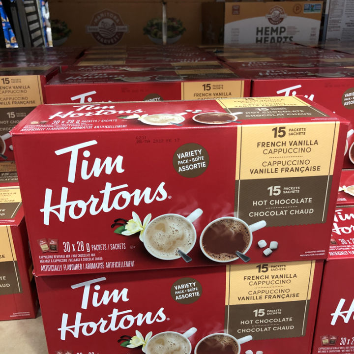 Tim 0085 Powder In Stock Canada Tim Hortons Hot Chocolate Cocoa Powder French Vanilla ...