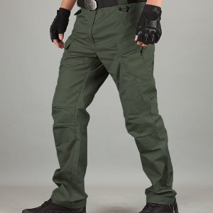 IX7 Tactical Pants Overalls Trousers Multi-pocket Pants Cargo Water resistant Seluar Kerja Lelaki Tahan Lasak Training Work Mens Military 511 Celana
