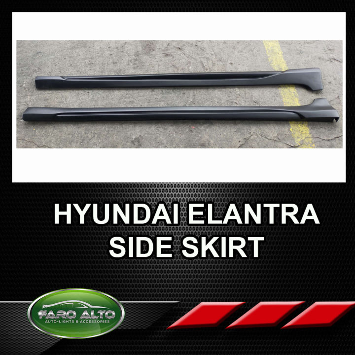 2011 - 2016 Hyundai Elantra Side Skirts : Driven By Style LLC