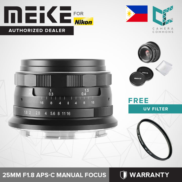 MEIKE 25mm Wide Angle Manual Lens for Nikon Mirrorless