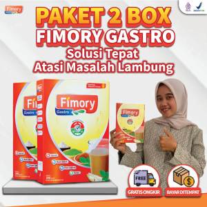 Paket 2 BOX Fimory Gastro Ampuh Atasi Asam Lambung Kronis 100% Original
