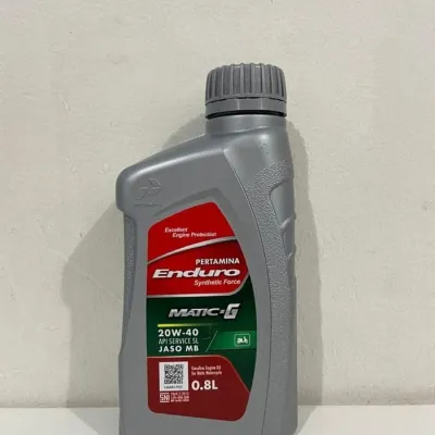 OLI PERTAMINA ENDURO Matic G Sae 20/40 800ML [DIJAMIN ORIGINAL]