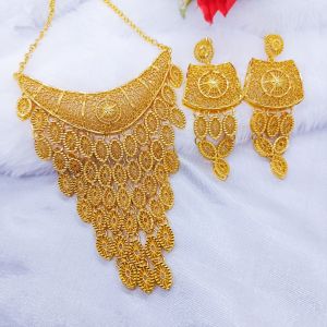 COD Kalung Hijab Liontin Necklace Bunga Terbaru Dubai Perhiasan Lapis Emas 24K Wanita Dewasa Motif Xuping