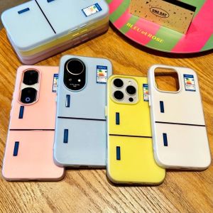Phone Case For Samsung A16 A17 A23 A24 A26 A32 A36 A53 A54 A55 A56 A02S A03S A03 A04E A04 A05 A05S A06 A07 A12 A125 A13 A13LIE A04S A14 A15 Casing Samsung F04 F05 F14 F12 F23 Refrigerator Silicone 2 in1 Jelly Couple Soft TPU Case Cover GDK032A