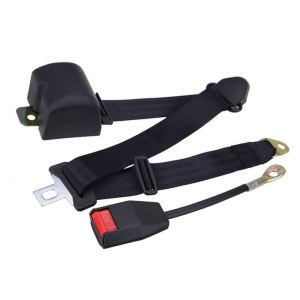 2Pcs Universal 3 Point Retractable Adjustable Car Safety Seat Belt For Car Truck Driver Front Seat