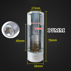 1pcs 17mm/19mm Oxygens Sensors Socket Wrench Removal Tool for Car Supplies