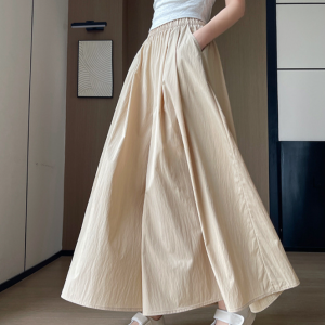 【HOT】Women Super Slim Aline Wide Leg Pants