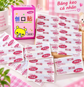 BĂNG KEO CÁ NHÂN HOẠT HÌNH CUTE | COMBO 2 HỘP 200 MIẾNG | MIẾNG DÁN VẾT THƯƠNG MINI CHỐNG NƯỚC