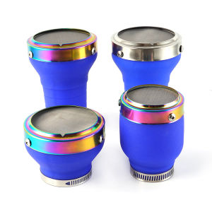 2022 สไตล์ยอดนิยม กรองอากาศมอไซ สไตล์ใหม่ วัสดุซิลิโคน กันน้ำ หายใจเข้าสูงสุด 30-50มม ติดตั้งบนคาร์บูเรเตอร์ สำหรับ Forza350, XMAX, XMAX300 และ Nmax