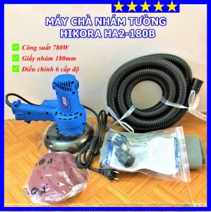 Máy chà nhám tường HIKORA HA2-180B (780W) - Chuyên dụng cho thợ sơn tường - Bảo hành chính hãng 6 tháng