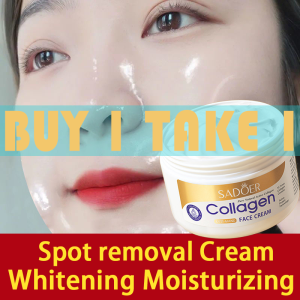 【BUY 1 TAKE 1】Original AZLA Collagen Face Cream Aging Anti Dark Spot Remover Face Whitening Cream Skin Moisturizing