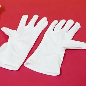 Magician Hands Protector White Gloves Men Formal Tuxedo Etiquette Gloves Reception Guard Gloves