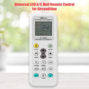 GSE Universal LCD A/C Muli Remote Control Controller for SamSung/ Kolin/ Koppel/ LG/ Media/ TCL Ect Can Controlled Aircon of 1000 World-renowned Brands Convenient Set Up and Operation