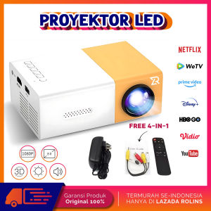 Mini Proyektor LED YG300 LCD Portable Projector Home