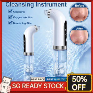 Electric Small Bubble Blackhead Remover USB Rechargeable Water Cycle Pore Acne Pimple Removal Vacuum Strong Suction Facial Cleaner Tool Skin Care Beauty Tools