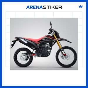 CRF01c Sticker Stiker Setriping Striping Motor Honda CRF 150L Variasi lis Simpel Racing Grafis Lz