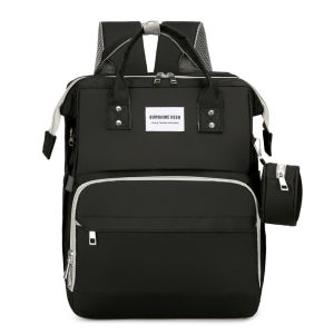 Tas Bayi 6032 - Tas Ransel Bayi 2in 1 “Sunshine Deer” Diaper Bag Tas Perlengkapan Bayi Kasur Usb Tas Travel Bayi Susu Popok - G