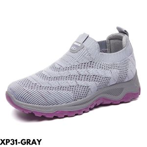 SEPATU SNEAKERS WANITA NYAMAN DIPAKAI JOGGING BAHAN FLYKNIT IMPORT BERKUALITAS PRAKTIS P31