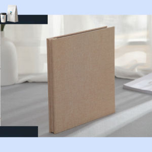 2PC 40Page Photo Album Self Adhesive Magnetic Scrapbook Album DIY Linen Cover Pictures Book