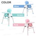 Jollybee 3 in 1 Baby Kids Safety Dining High Chair Booster Seat With Wheels. 
