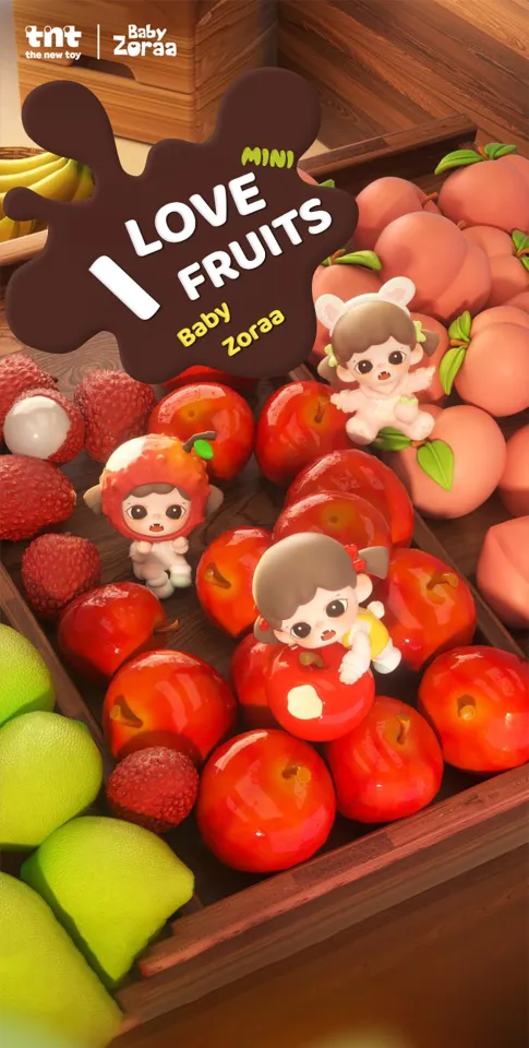TNTSPACE Zoraa Mini Series I Love Fruits Blind Box Figure | Lazada