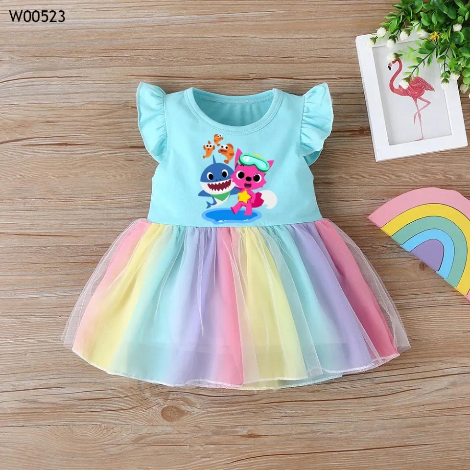 Baby shark 1st birthday cheap dress