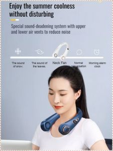 Bladeless Fan Efficient Cycle Neck Fan Scatter the Hard Wind Active Noise Reduction Motors Lightweight