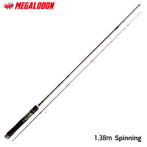 Megalodon  Small things Soft rod Lure Fishing Rod  Ma Kou Pole UL Solid Pole Slightly Subpole Carbon 1.38M/1.5M/1.68M/1.8M spinning/casting Ready stock