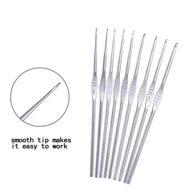 15 Size Crochet Hooks Set Knitting Needles Set Crochet For Sweater Knitting Kit Single Head Crochet Tool