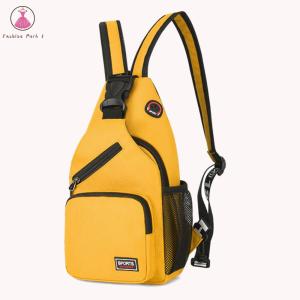 【HOT】 Chest Bag for Men Women Hiking Daypacks Oxford Cloth Messenger Bag Waterproof Fashion Chest Bag Large Capacity Sling Bag